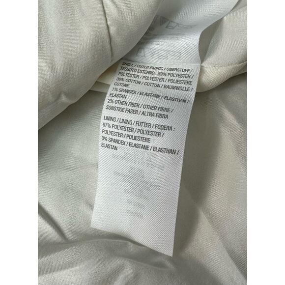 QVC Susan Graver Knit Tweed Short Sleeve Blazer Wind Blue NWOT Size L - Picture 8 of 10